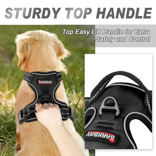 BARKBAY Dog Harness No Pull For Medium Sized Dog Front - Image 4