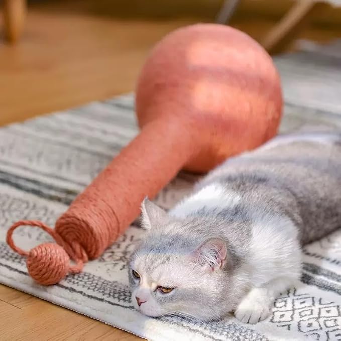cat Scratching Post (Pink)