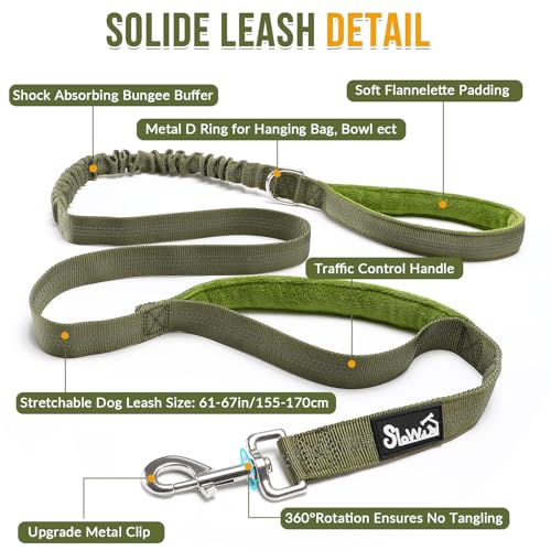 SlowTon No Pull Dog Harness and Leash Set - Heavy Duty - Image 5