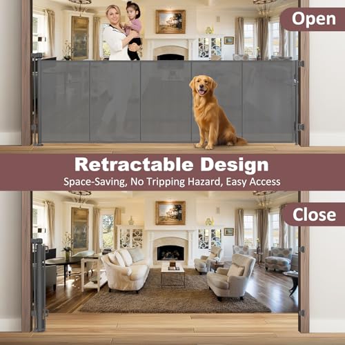 Reinforced 41" Extra Tall Pet Gate 100" Extra | Pet Essentials - Image 5