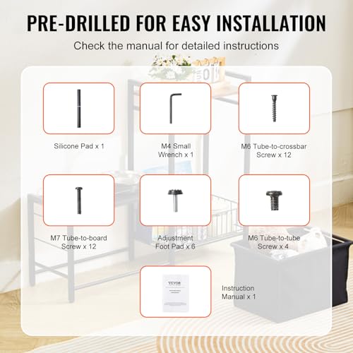 VEVOR Pet Feeding Station with Storage, 4 Height | Home Organization - Image 6