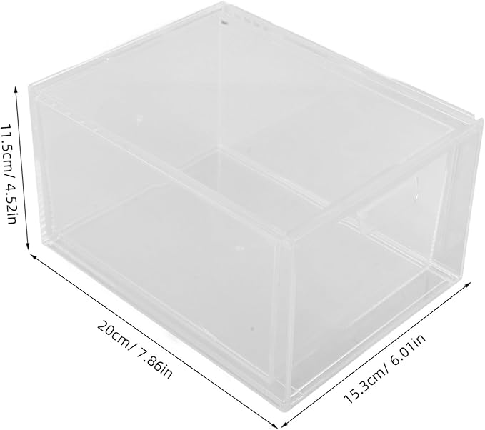 3pcs Stackable Acrylic Makeup Organizer Storage Bin for Vanity Bathroom and Desk Use Dustproof Design for Easy Access to Cosmetics and Jewelry