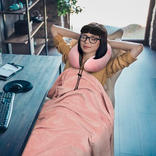 urnexttour Travel Pillow and Blanket Set Neck Pillow | Travel Comfort - Image 8