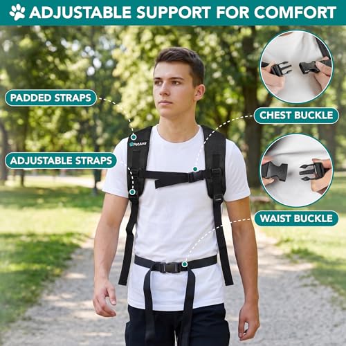 PetAmi Expandable Dog Backpack Carrier for Cats & Pe | Travel Essentia - Image 7