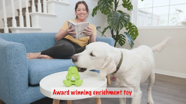 Yeti Puff & Play Interactive Dog Toy, Nugget Treat D - Image 8