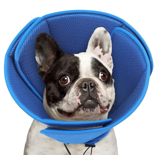 Soft Dog Cone for Small Dogs, Adjustable Comfy Dog Cone Collar - Image 2