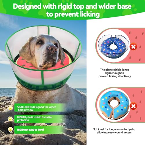 Upgraded Inflatable Dog Cone Collar to Stop Licking, Soft - Image 6