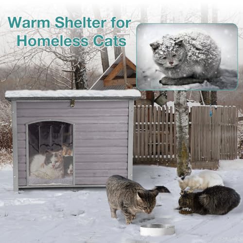 Indoor Outdoor Dog House,Anti-Chewing Iron Frame Dog Kennel - Image 4