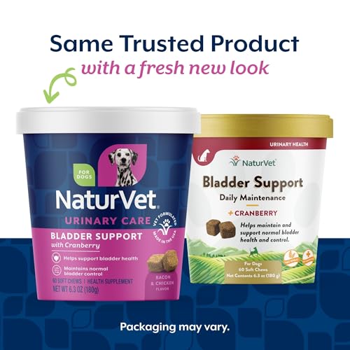 NaturVet Bladder Support Plus Cranberry for Dogs, 60 ct Soft Chews - Image 3