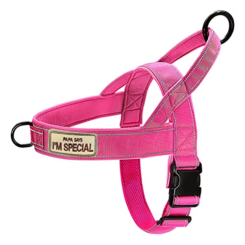 No Pull Dog Harness Pink for Small Medium Large Sized Dog - Image 2