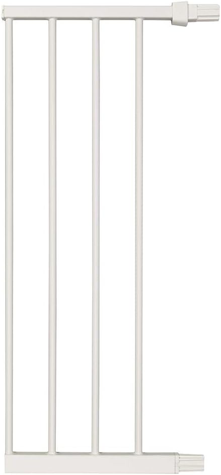 MidWest Homes for Pets Steel Pet Gate Extension; Pet Gate Extension Measures 11' Wide x 39' High in Soft White (Fits MW Model # 2939SW)
