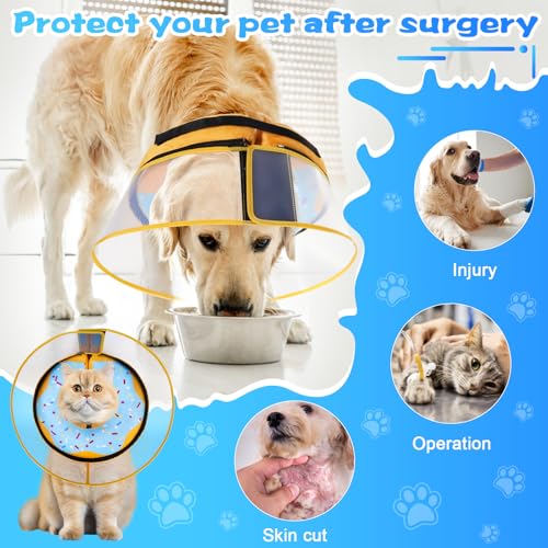 CNEO Inflatable Dog Cone Collar with Detachable Enha | Pet Essentials - Image 4