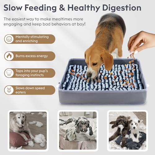 FunFurry Snuffle Mat for Dogs, Dog Puzzle Mat, Inter | Behavior & Trai - Image 5