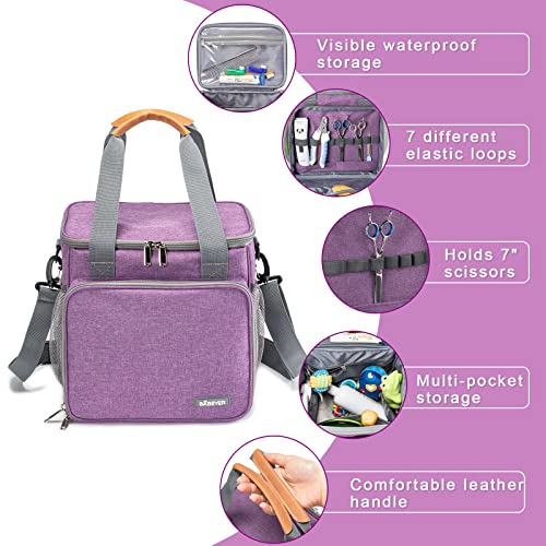 Pet Grooming Bag, Dog Grooming Supplies Organizer Tote Bag - Image 6