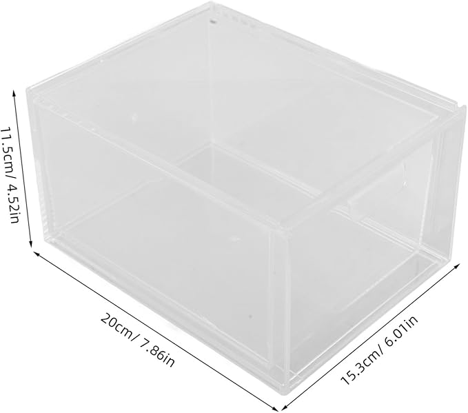 Veemoon 3pcs Clear Stackable Plastic Drawer Organizer Versatile Storage Bins for Bathroom and Daily Essentials Ample Capacity for Makeup and Home Use and Space Saving Design