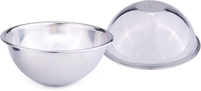 Super Design 2PCS Replacement Stainless Steel Bowls, Match Inner Bowls for Mess Free Slanted Dog Cat Bowl, Tilted Angle Bulldog Bowl Pet Feeder, Easier to Reach Food M