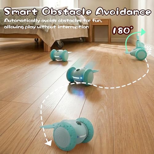 Puffluv Automatic Moving Kitten Toys,Yellow,Automatic Version