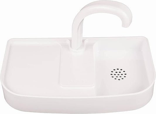 Sink Twice for tanks smaller than 15.25" measured with lid off (Sink Smaller)