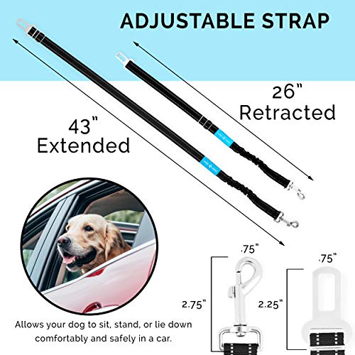 Duke & Dixie Dog Seat Belt Pet Dog Cat Car Seatbelt | Pet Essentials - Image 3