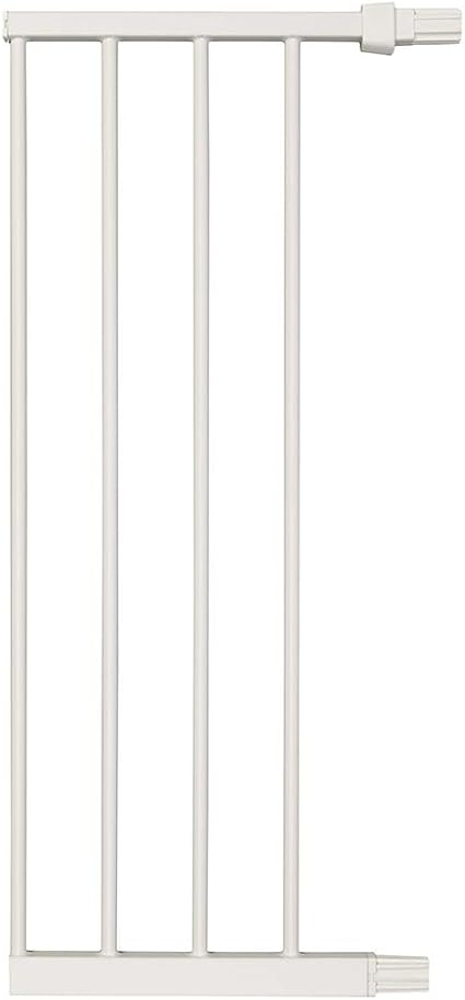 MidWest Homes for Pets Steel Pet Gate Extension; Pet Gate Extension Measures 11' Wide x 29' High in Soft White (Fits MW Model # 2929SW)