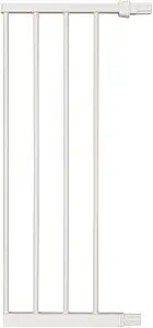 MidWest Homes for Pets Steel Pet Gate Extension; Pet Gate Extension Measures 11' Wide x 29' High in Soft White (Fits MW Model # 2929SW)