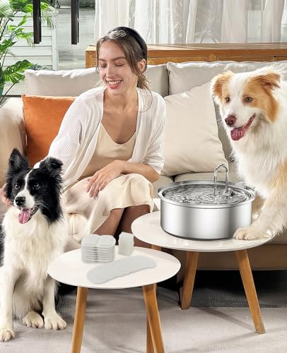 oneisall Replacement 8 Set Filters for PWF-002 7L Dog Water Fountain - Image 8