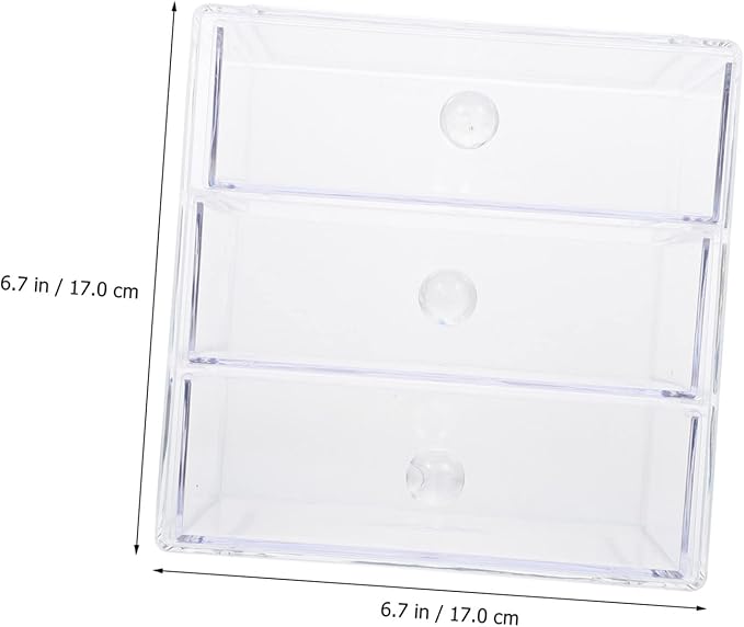 Multi-layer Acrylic Drawer Makeup Organizer Box Cosmetics Storage Holder for Desktop for Home Skin Care Products