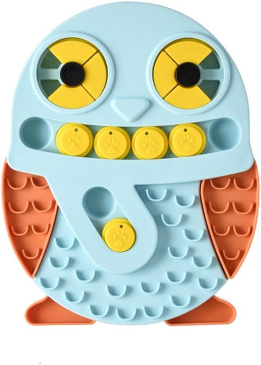 Dog Puzzle Toy Interactive Dog Toy Slow Feeder Puzzle, Pet Enrichment Treat Dispensing Brain Game, Mental Stimulation Feeding Toy for Dogs and Cats