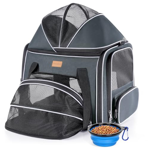 Morpilot Top and Side Expandable Cat Carrier for Pets up to 20lbs - Image 2