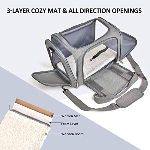 Henkelion Cat Carriers Dog Carrier Pet Carrier For S | Travel Essentia - Image 3