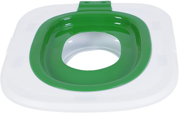 Pilipane Cat Toilet Training Kit Reusable Cat Toilet Trainer Urinal Removable Pet Toilet Training System for Home Pet Shop (Green)