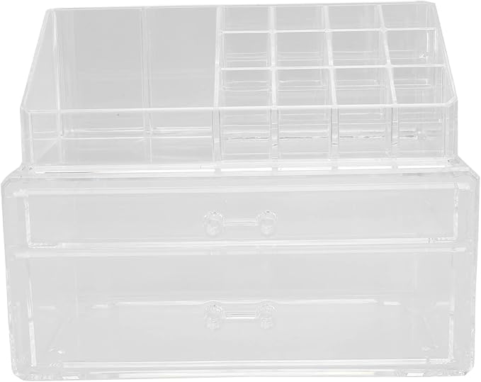 NOLITOY Type Makeup Storage Box Acrylic Lipstick Box Jewelry Organizer Desktop