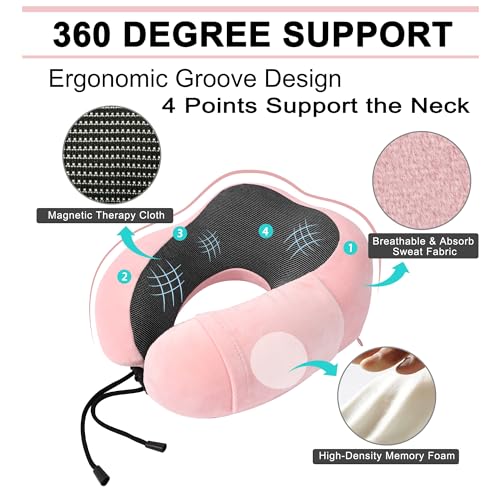 urnexttour Travel Pillow and Blanket Set Neck Pillow | Travel Comfort - Image 5