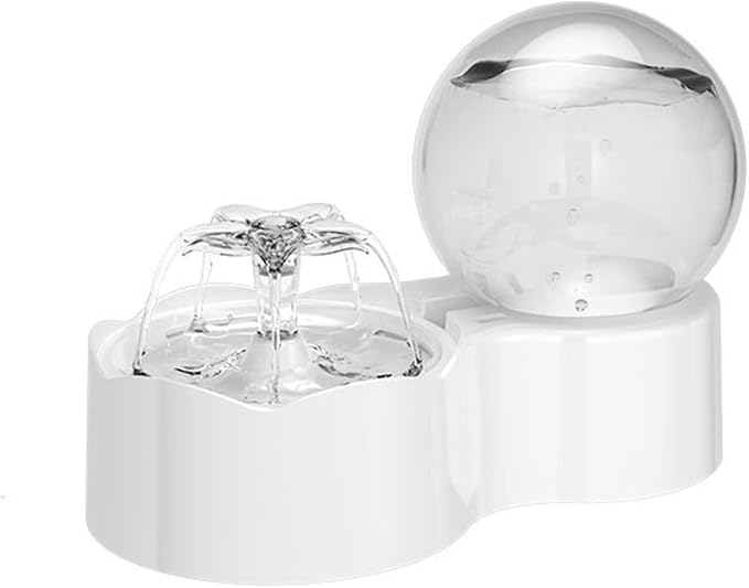 Automatic Dog & Cat Water Feeder with Sensor, Mute Faucet Drinking Bowl, 2.8L Circulating Pet Water Dispenser