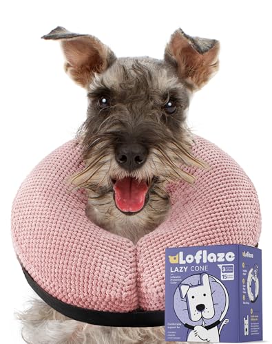 Loflaze Soft Inflatable Dog Cone Collar for Large Medium - Image 2