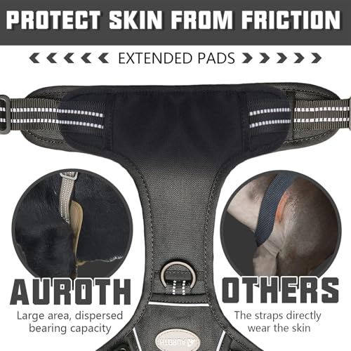 AUROTH Dog Harness for Large Dogs, No Pull Tactical Dog - Image 5