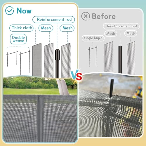 160 Inch Retractable Baby Gates Extra Wide, 42 Inch Extra - Image 4