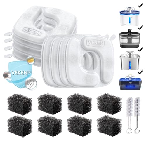 Veken Cat Water Fountain Filters, F1 Series - Image 2