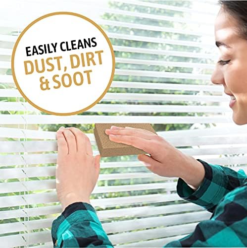 Dry Cleaning Soot Eraser 72 Pack - Pet Hair, Smoke, Dust and Dirt Remover, Chem (72-3x6x3/4)