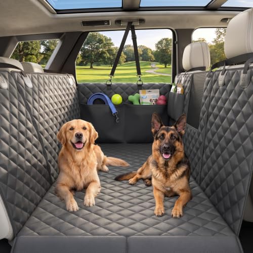 Dog Seat Cover for Back Seat Hard Bottom Dog Car Seat - Image 2