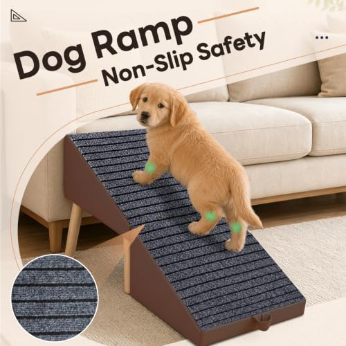 Dog Ramp Ottoman, 2-in-1 Foldable Ottoman Ramp for Couch - Image 5