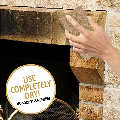 Dry Cleaning Soot Eraser 72 Pack - Pet Hair, Smoke, Dust and Dirt Remover, Chem (72-3x6x3/4)