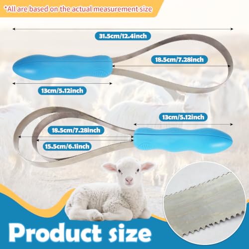 1 Set Dual-Sided Shedding Blade Dog Hair Brush, Stainless Steel Coarse and Fine Teeth Blade Shedding Tool, Brush Scraper with Rubber Handle, for Dogs、Horses、Cattles/Sheep(Single Loop+Double Loops)