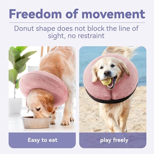 Loflaze Soft Inflatable Dog Cone Collar for Large Medium - Image 3