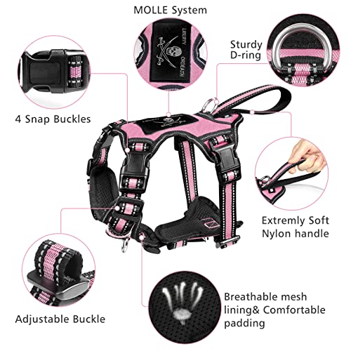 Pet Harness Collar and Leash Set, All-in-one Reflective - Image 4