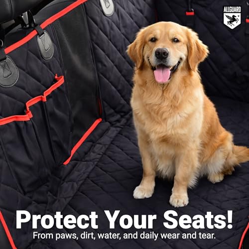 Dog Car Seat Cover for Back Seat, Waterproof - Image 3
