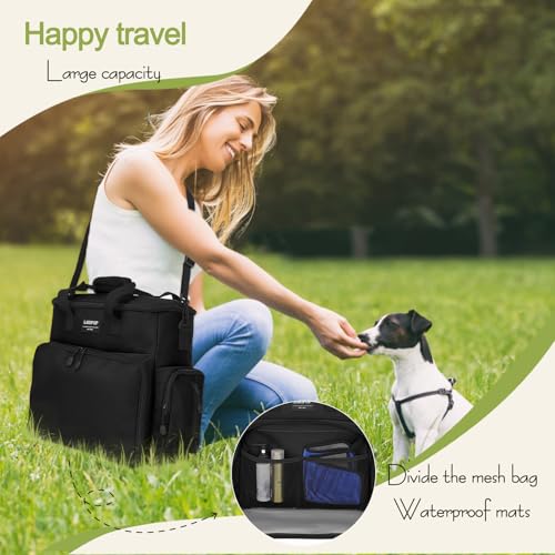 LARIPOP Dog Travel Bag Airline Friendly for Small Me | Travel Essentia - Image 7