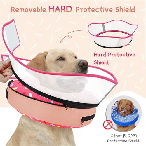 Supet Raised Inflatable Dog Cone Collar to Stop Licking - Image 4