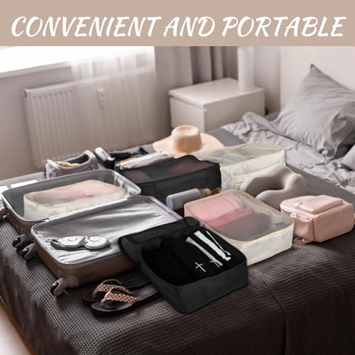 Silkfly 8 Pcs XL Packing Cube for Travel Luggage,Sim | Travel Essentia - Image 5