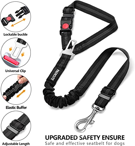 2 Piece Set Dog Seat Belt - Retractable Car Seatbelt | Pet Essentials - Image 4